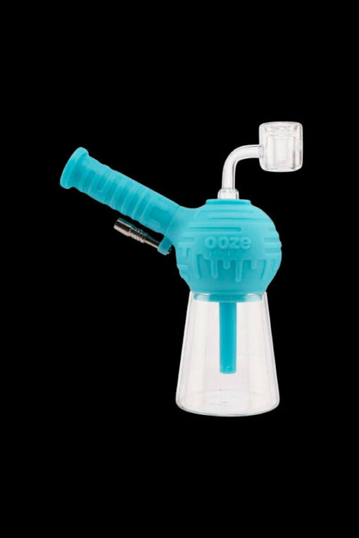 Shop Ooze Blaster Silicone Glass 4-in-1 Hybrid Water Pipe and Dab Straw in australian