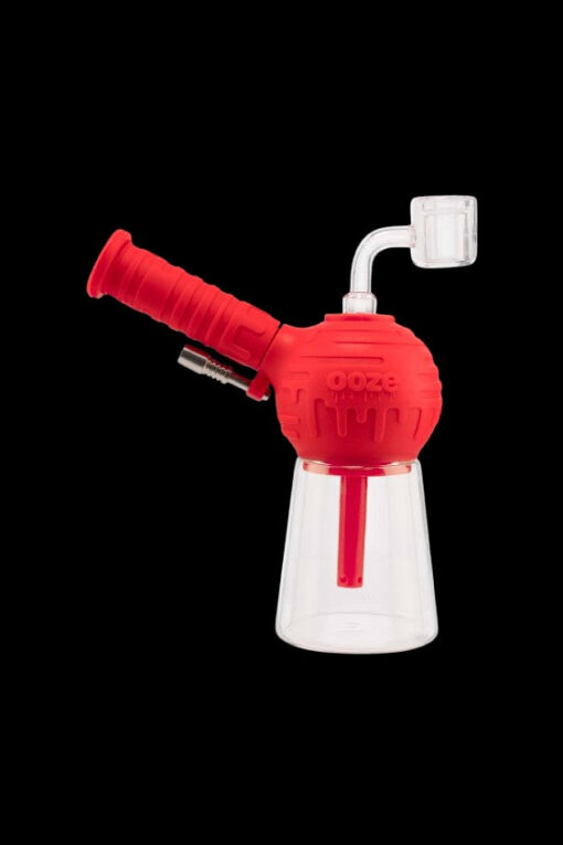 Shop Ooze Blaster Silicone Glass 4-in-1 Hybrid Water Pipe and Dab Straw in australian