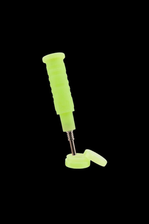Shop Ooze Blaster Silicone Glass 4-in-1 Hybrid Water Pipe and Dab Straw in australian