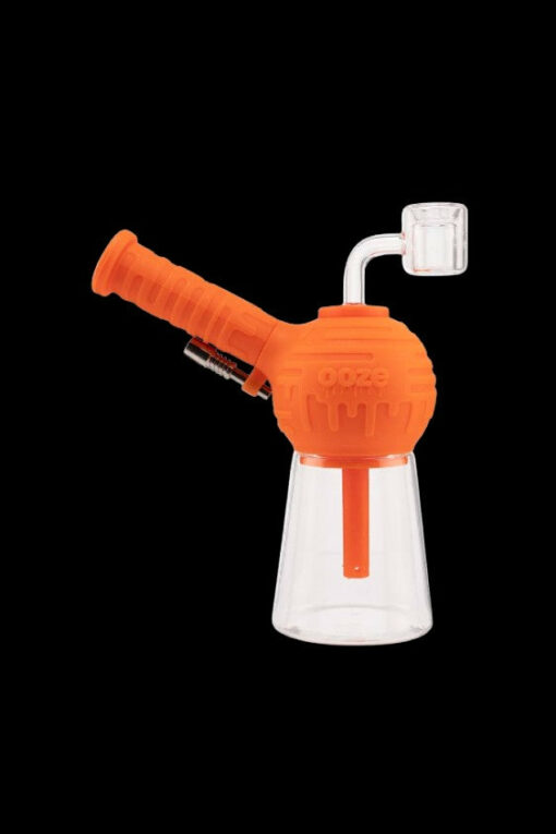 Shop Ooze Blaster Silicone Glass 4-in-1 Hybrid Water Pipe and Dab Straw in australian