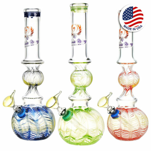 Shop Phoenix Rising Bubble Ball Water Pipe in australian