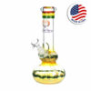 Shop Phoenix Rising Bubble Base Water Pipe | 9" | USA-Made Glass in australian