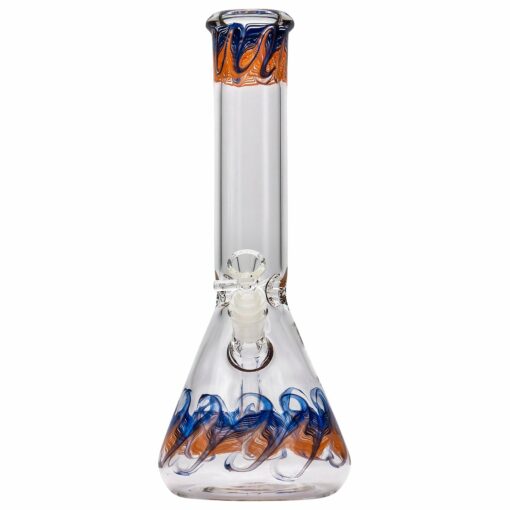 Shop LA Pipes "Phoenix Rising" Color Wrapped Beaker Bong in australian