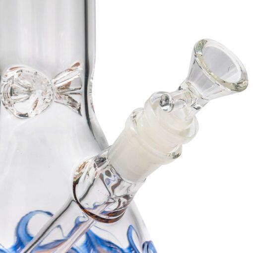 Shop LA Pipes "Phoenix Rising" Color Wrapped Beaker Bong in australian