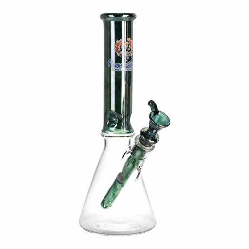 Shop Phoenix Rising Metallic Top Beaker Water Pipe | 12" | 14mm F in australian