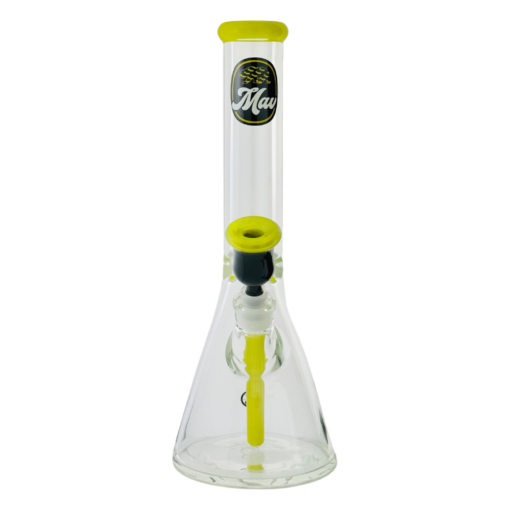 Shop 15" x 9mm Chiquita Accented Beaker Bong in australian