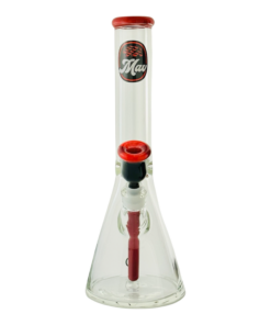 Shop 15" x 9mm Chiquita Accented Beaker Bong in australian