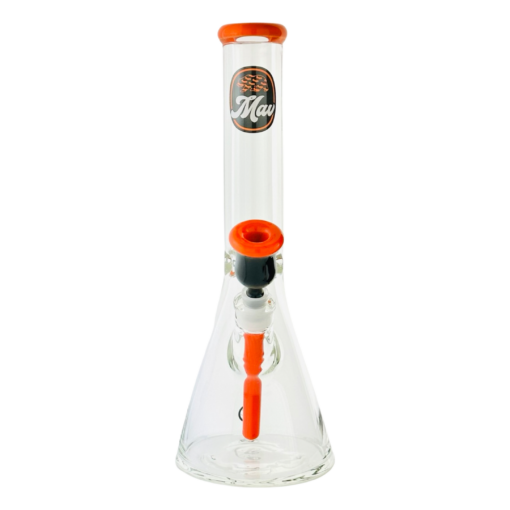 Shop 15" x 9mm Chiquita Accented Beaker Bong in australian