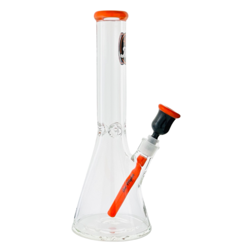 Shop 15" x 9mm Chiquita Accented Beaker Bong in australian