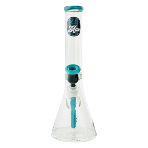 Shop 15" x 9mm Chiquita Accented Beaker Bong in australian