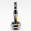 Shop GLASS BONG- MAGNETIC 24cm SILVER OIL SLICK S/GLASS in australian