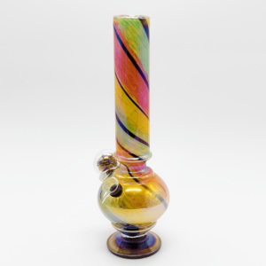 Shop Planetoid Twist Glass Bong - Red/Green/Yellow in australian