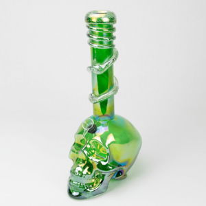 Shop Death Skull Bong - Slick Green in australian