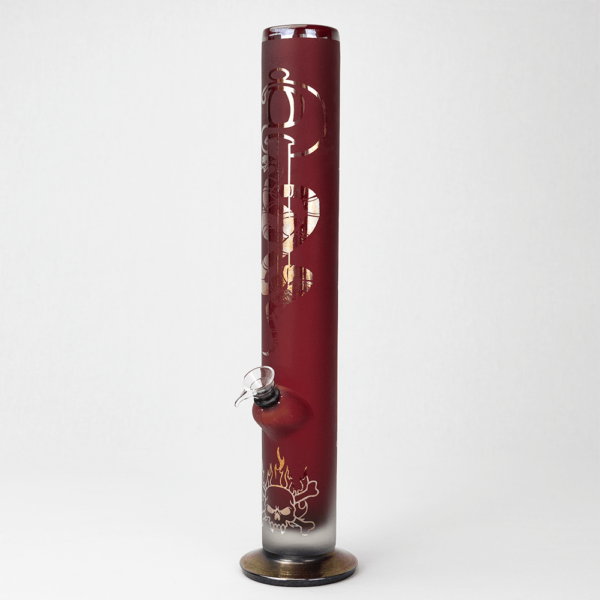 Shop Skull Island Glass Bong - Red in australian