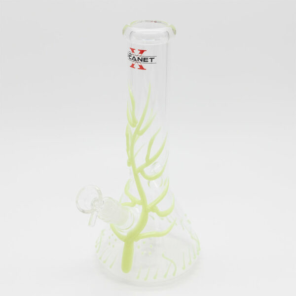 Shop Yellow Lava Tree Glass Bong [Glow] in australian