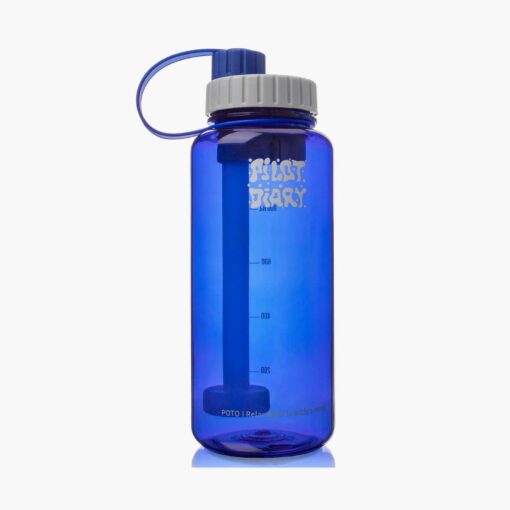 Shop PILOT DIARY Stealth Nalgene-Style Water Bottle Bong with Showerhead Perc in australian