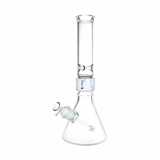 Shop Prism Standard Beaker Single Stack Water Pipe | 14" | 14mm F | Clear in australian