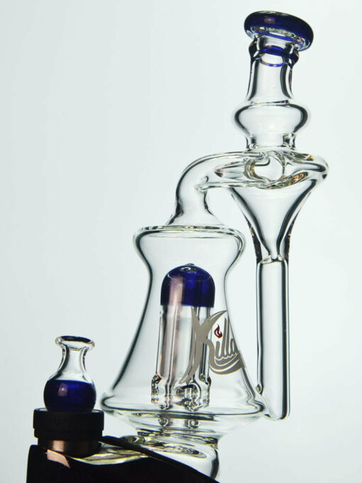 Shop Recycler Puffco Peak Attachment by Killa Glass in australian