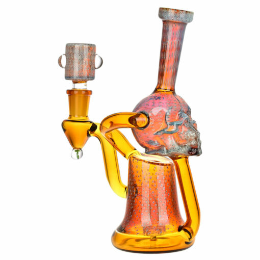 Shop Pulsar AI Life Form Bubble Matrix Recycler Water Pipe | 7.25" | 14mm F in australian