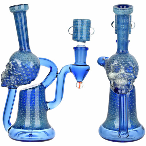 Shop Pulsar AI Life Form Bubble Matrix Recycler Water Pipe | 7.25" | 14mm F in australian