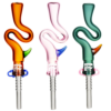 Shop Pulsar Bendy Dab Straw with Horn in australian