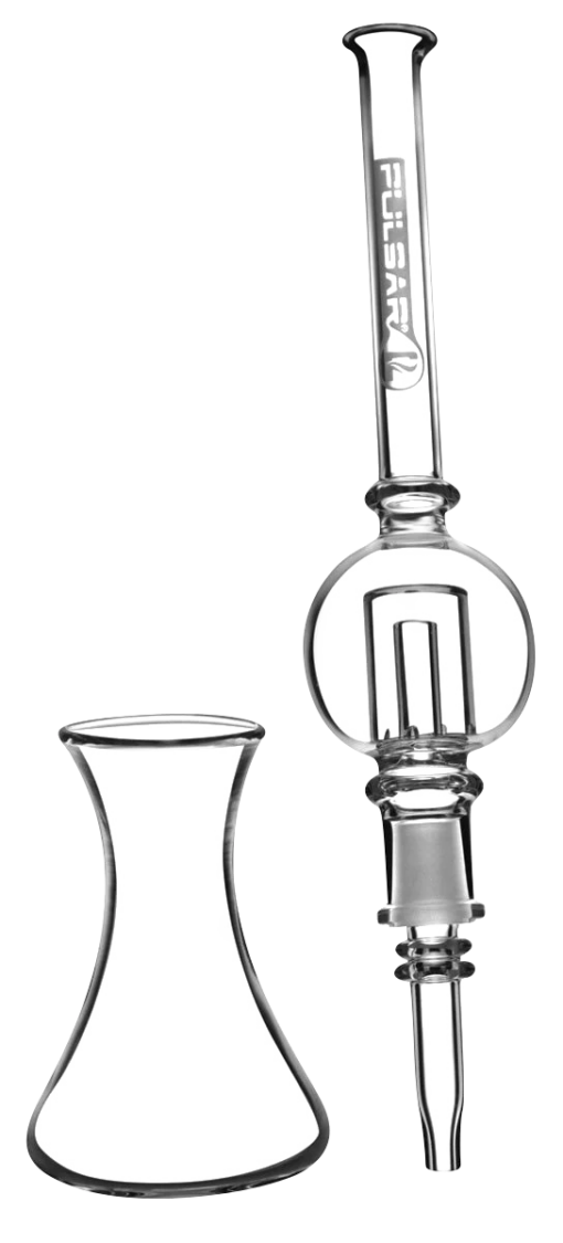 Shop Pulsar Bubble Vapor Vessel with Quartz Tip & Stand in australian