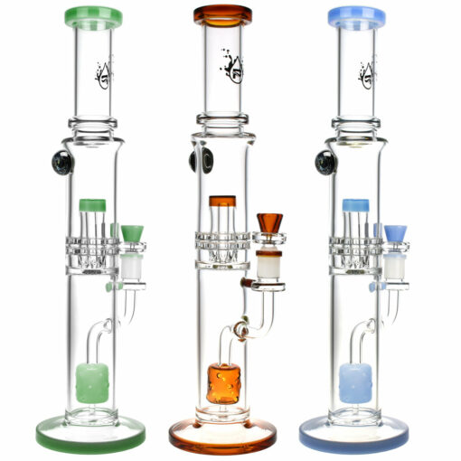 Shop Pulsar Dual Chamber Honeycomb Perc Water Pipe in australian