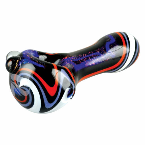 Shop Pulsar Outer Space Dicro Swirl Hand Pipe - 4" in australian