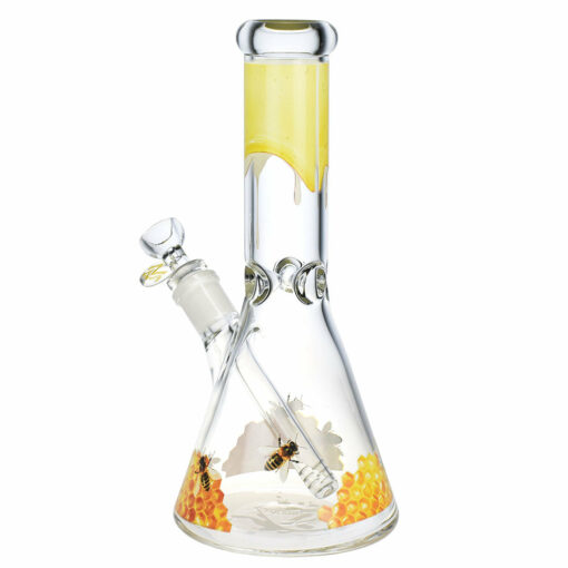 Shop Pulsar Sweet Nectar Full Wrapped Beaker Water Pipe | 10.5" | 14mm F in australian