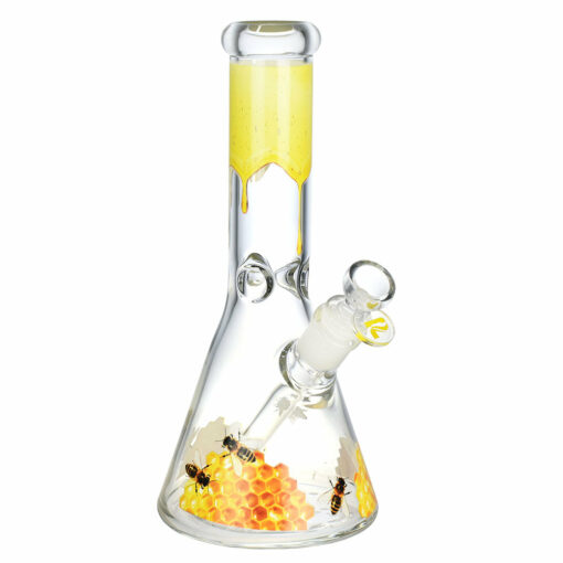 Shop Pulsar Sweet Nectar Full Wrapped Beaker Water Pipe | 10.5" | 14mm F in australian