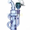 Shop Purple Klein Recycler Waterpipe By MAV Glass in australian