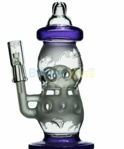 Shop Purple Rain Cheese Bottle Recycler by High Tech Glass in australian