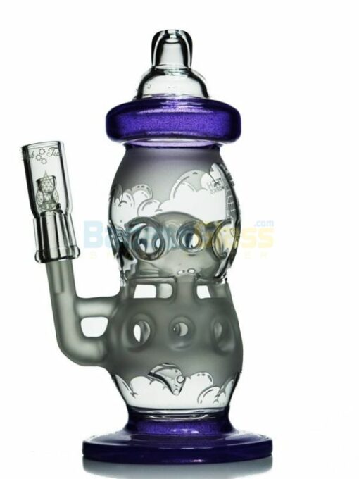 Shop Purple Rain Cheese Bottle Recycler by High Tech Glass in australian