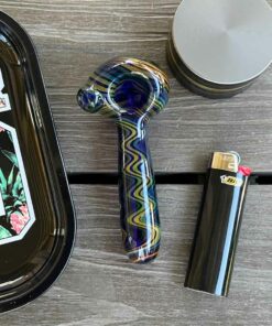 Shop Retro Blue Zig Zag Pipe in australian
