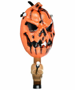 Shop Scary Jack-O'-Lantern Gas Mask w/ Acrylic Water Pipe - 8" in australian