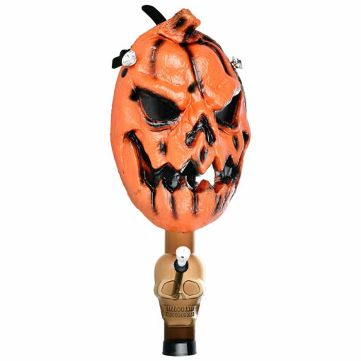 Shop Scary Jack-O'-Lantern Gas Mask w/ Acrylic Water Pipe - 8" in australian