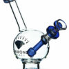 Shop Mini Showerhead Ball Rig by Diamond Glass in australian