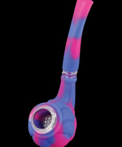 Shop Silicone Hand Pipe with Glass Bowl in australian