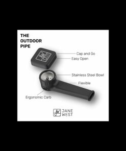 Shop Jane West "The Outdoor" Silicone Pipe in australian