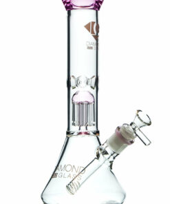 Shop 10" Percolator Beaker Bong by Diamond Glass in australian