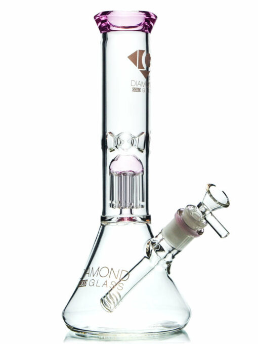 Shop 10" Percolator Beaker Bong by Diamond Glass in australian