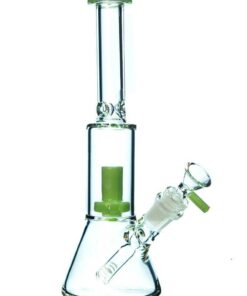 Shop Slyme Green Percolator Bong in australian