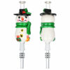 Shop Snowman Glassworks 7" Vapor Vessel with Quartz Tip & UV Reactive - 10mm in australian