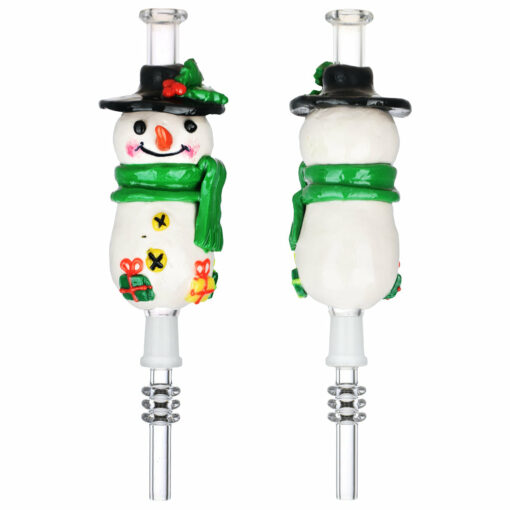 Shop Snowman Glassworks 7" Vapor Vessel with Quartz Tip & UV Reactive - 10mm in australian