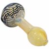 Shop LA Pipes Compact Color-Shift Glass Spoon Pipe with Spiral Design in australian