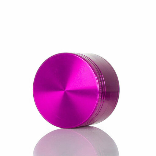 Shop SPLIFF Purple Aluminium Grinder 50mm - 4 part in australian