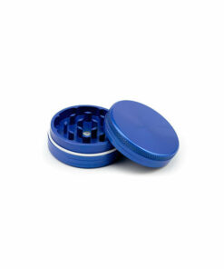 Shop SPLIFF Blue Aluminium Grinder 50mm - 2 part in australian