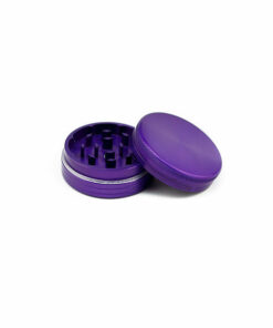 Shop SPLIFF Purple Aluminium Grinder 50mm - 2 part in australian