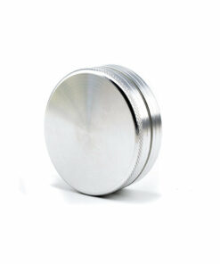 Shop SPLIFF Silver Aluminium Grinder 50mm - 2 part in australian