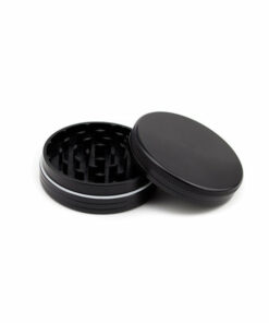 Shop SPLIFF Black Aluminium Grinder 63mm - 2 part in australian